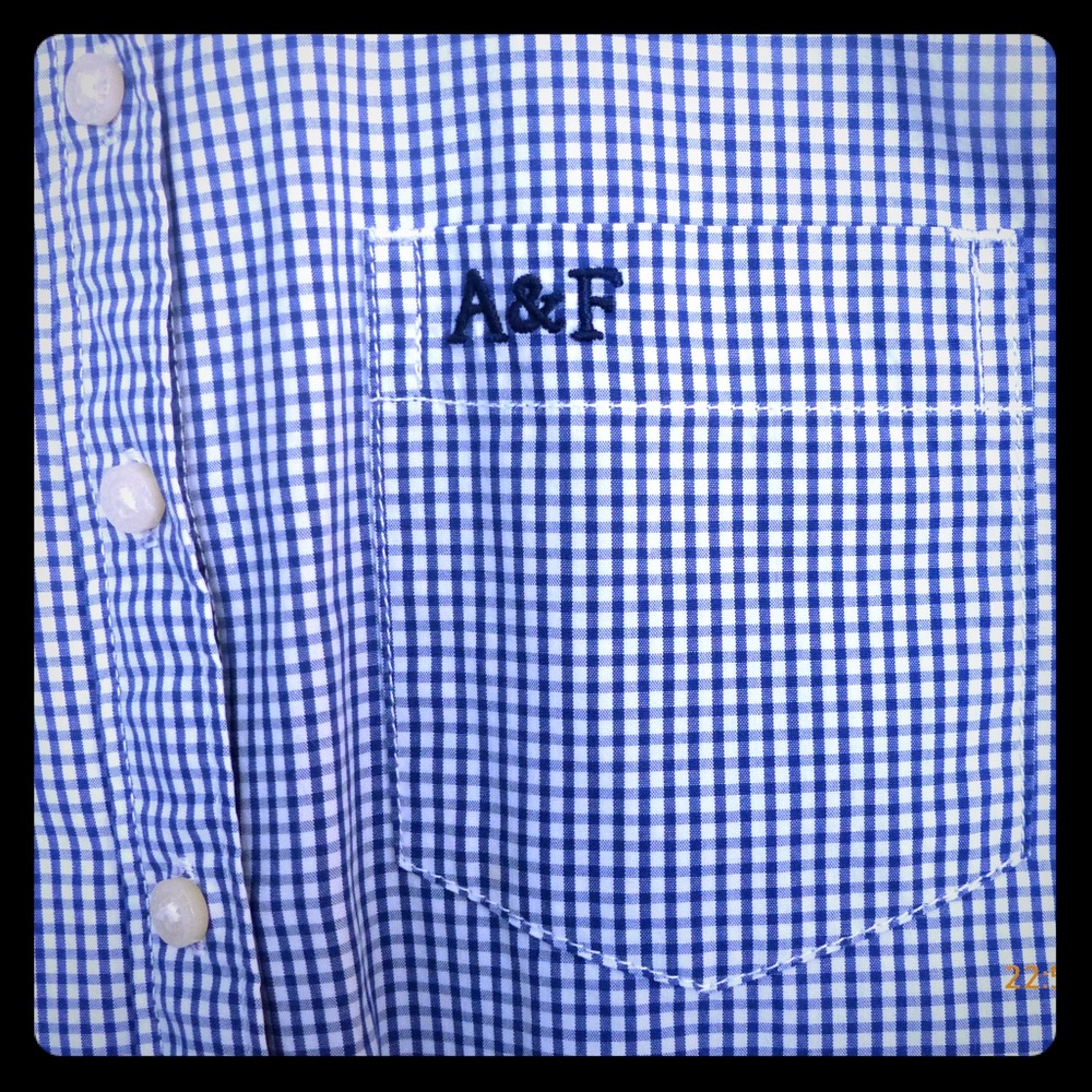 Abercrombie & Fitch women’s checked shirt Small